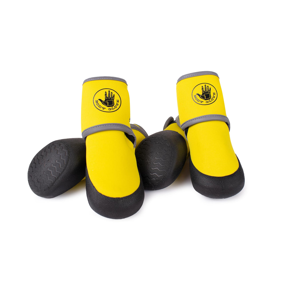 Body Glove Paw Protector Booties (Yellow, X-Large)
