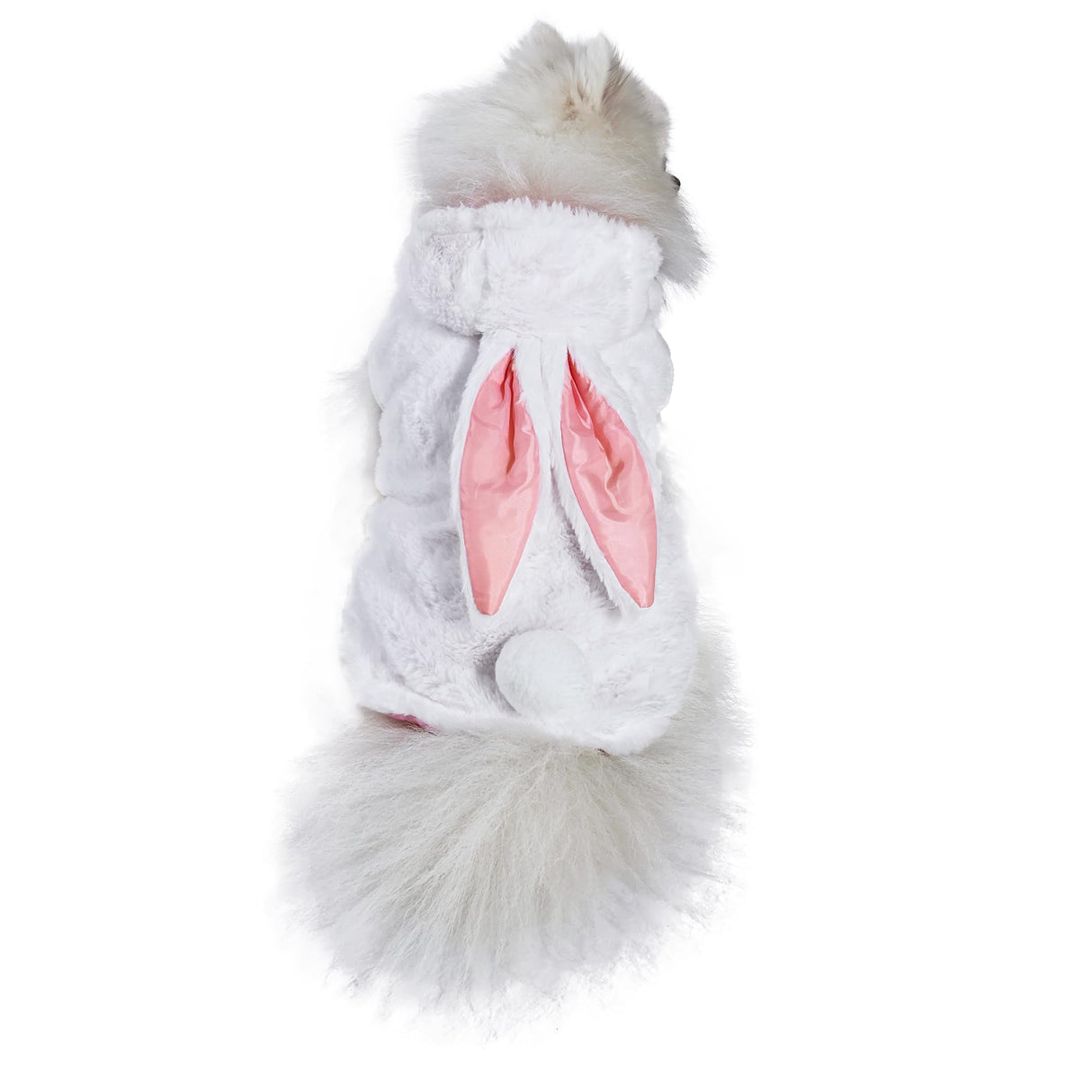 Yoption Dog Cat Bunny Costumes, Funny Rabbit Cosplay Dog Cat Pet Halloween Christmas Easter Hoodie Clothes Party Costume Outfits (L)