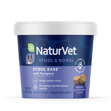 Load image into Gallery viewer, NaturVet – Stool Ease for Dogs – 40 Soft Chews – Helps Maintain Regular Bowel Movements – Enhanced with Sugar Beet Pulp, Flaxseed & Psyllium Husk – 40 Day Supply