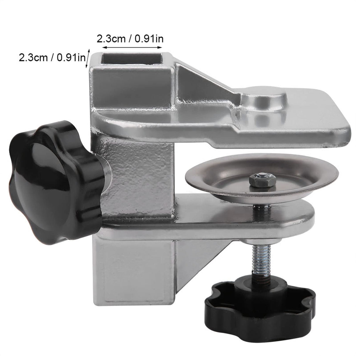 Haosie Pet Grooming Table Arms Clamp, Dog Cat Hair Dryer Clip Holder, H Bar Grooming Table Accessories (Inner Dia 2.3 * 2.3cm)