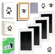 Load image into Gallery viewer, DeerZone Inkless Paw Print Kit,Dog Paw Print Kit,Dog Nose Print Kit,Clean Touch Ink Pads and Imprint Cards,Pet Paw Print Impression Kit for Dogs Cats Footprint Keepsake