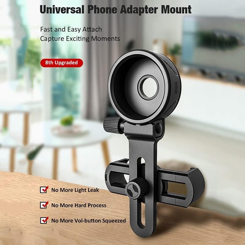 Lab Microscope Accessories Telescope Phone Stand Durable Portable Microscope Telescope Holder Universal Mount Fits