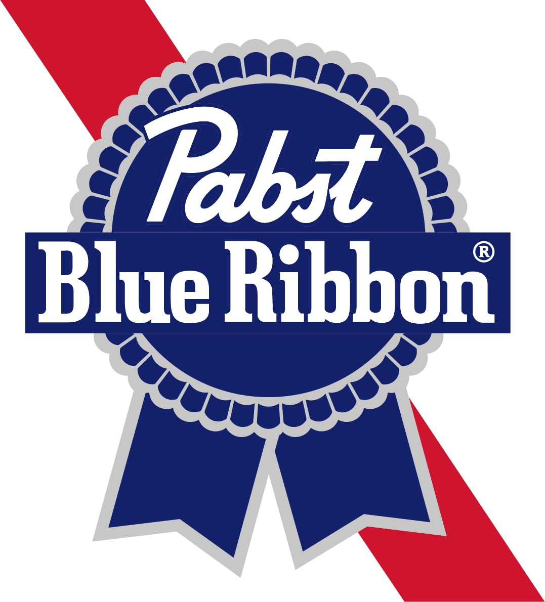 The Pabst Blue Ribbon Trucker Hat for Dogs by PupLid (X-Large, Red, Pabst)