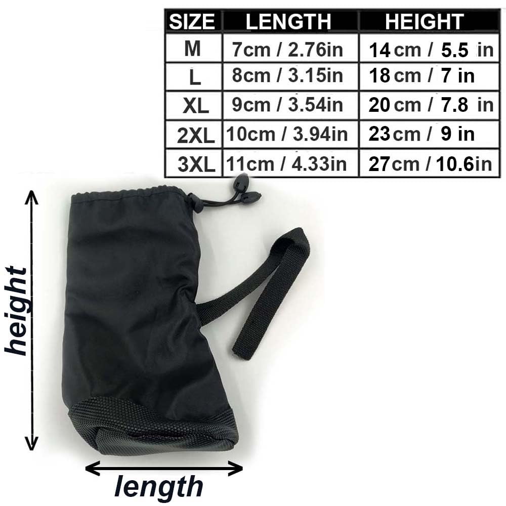 Syorix Dog Paw Wound Recovery Boot | Waterproof Protector for Injured Paws, Anti-Lick Support, Non-Slip Sole Dog Bootie | for Medium, Large & XL Dogs (1 Boot) (XXXL=3XL)