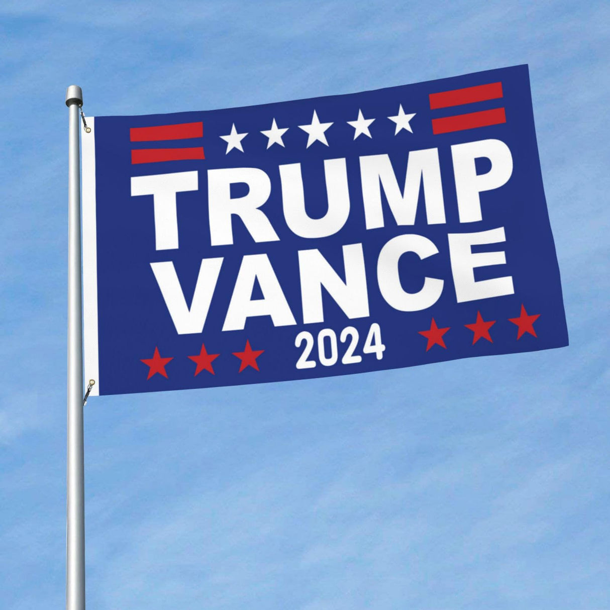 Trump Vance 2024 Flag Tapestry Donald Trump 2024 President Vance Flag Double Stitched and 2 Brass Grommets Banner for Outdoor Indoor yard Room Decor Hanging Decor 3x5 FT