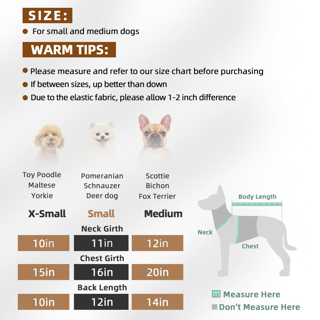 MIHACHI Dog Shirts Cotton Striped T-Shirt, Summer Pet Clothes for Small Dogs, 2-Pack Soft Puppy Apparel Cat Tee, Sleeveless Lightweight, Quick Dry, Breathable,Stretchy, Yellow M
