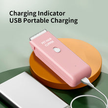 Load image into Gallery viewer, Grimgrow Dog Cat Home Hair Waterproof Clipper Portable Electric USB Rechargeable Pet Grooming Tools Low Noise Shaver Cordless Trimmer for Small and Large Pets