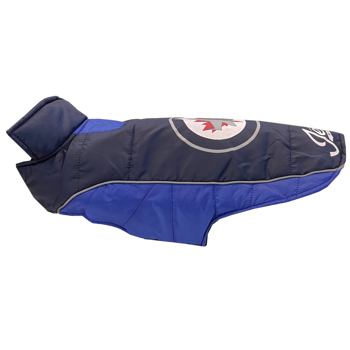 Pets First NHL Winnipeg Jets Puffer Vest for Dogs & Cats, Size Large. Warm, Cozy, and Waterproof Dog Coat, for Small and Large Dogs/Cats. Best NHL Licensed PET Warming Sports Jacket