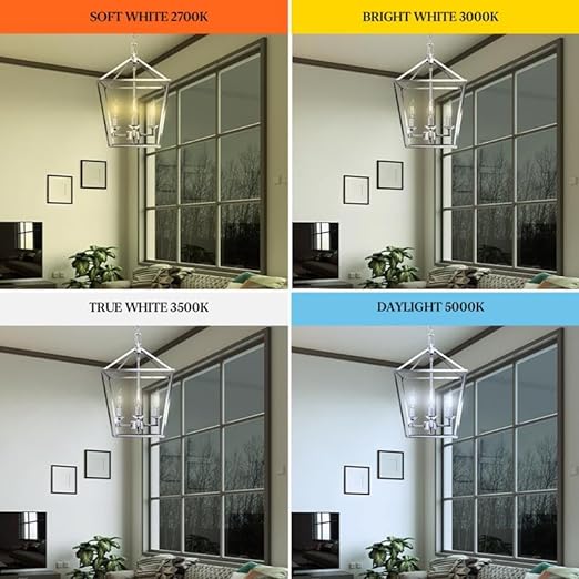 FEIT ELECTRIC 60W BA10 E12 CANDELABRA WHITE FILAMENT LED LIGHT BULB 2700K