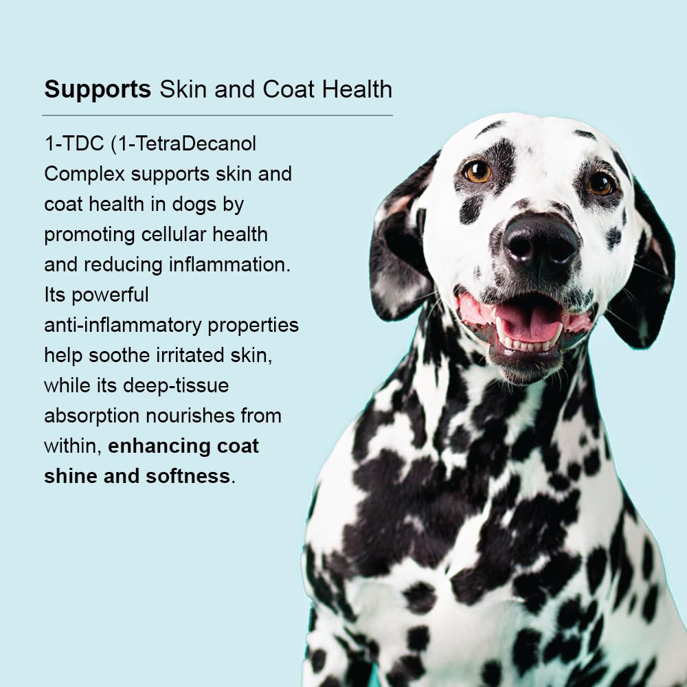 Ora-Clens 1-TDC Periodontal Supplement ES for Dog & Cat, Supports Oral, Hip & Joint Health, Muscle & Stamina Recovery, Skin & Coat Health, 120 Capsules