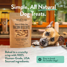 Load image into Gallery viewer, Portland Pet Food Company Natural Dog Treats Variety Pumpkin Gingerbread & Bacon Dog Biscuits - Grain-Free, Human-Grade Healthy Training & Snacks - Puppy, Small, Large Breed - Made in the USA - 3 Pack