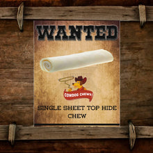 Load image into Gallery viewer, Cowdog Chews Retriever roll 9-10 inch All Natural Rawhide Product (20 Pack)