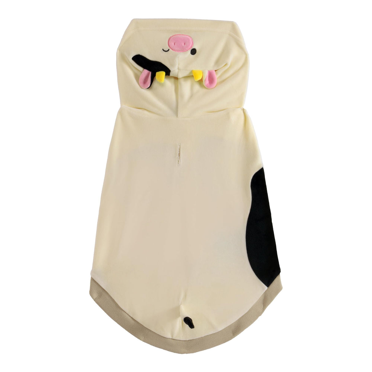 Squishmallows Original Connor The Cow Pet Hoodie - Ultrasoft Official Jazwares Pets Apparel (Large) Multicolor