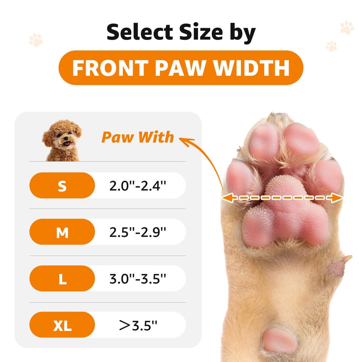 LOOBANI Small Dog Socks for Outside to Prevent Licking Paws, Dog Socks for Winter Snow/Hot Pavement, Dog Booties and paw Protectors for Senior Old Dogs, Outdoor Socks for Dogs with Straps