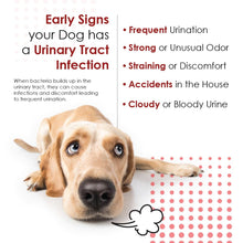 Load image into Gallery viewer, Cranberry D-Mannose Urinary Tract Supplement for Dogs & Cats – Bladder & UTI Health Support – Cranberry Extract, D-Mannose & Vitamin C–Promotes Urinary Wellness & Kidney Function – 60 Chewable Tablets
