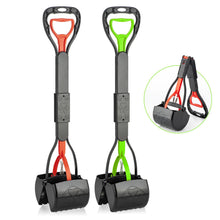 Load image into Gallery viewer, TIMINGILA Pooper Scooper 2 Pack, 28" Long Handle No Touch Dog Pooper Scooper for Large Medium Small Dogs, Durable Spring & Lightweight, Waste Pickup Tool for Dogs in Lawns/Grass/Dirt/Gravel
