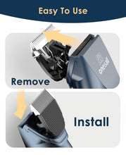 Load image into Gallery viewer, oneisall Quiet Cat Clippers for Matted & Long Hair, 2-Speed Cordless Pet Shaver Grooming Kit for Cats, Small Dogs & Animals (Blue)