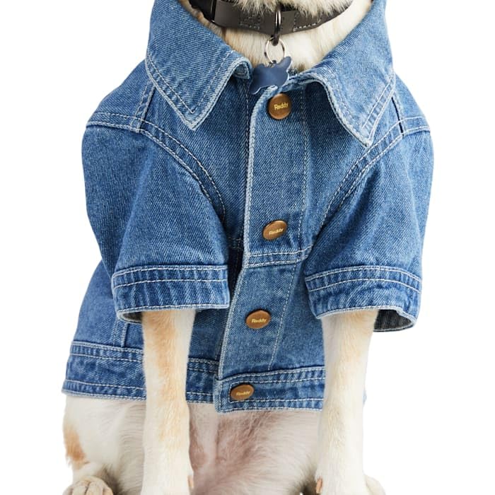 Reddy Denim Jacket for Dogs Dark Wash X-Large
