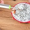 1pc, Stainless Steel Watermelon Scoop, Fruit Cutter, Ice Cream Scoop, Multi-purpose Long Handle Scoop, Baking Utensils, Kitchen Tools