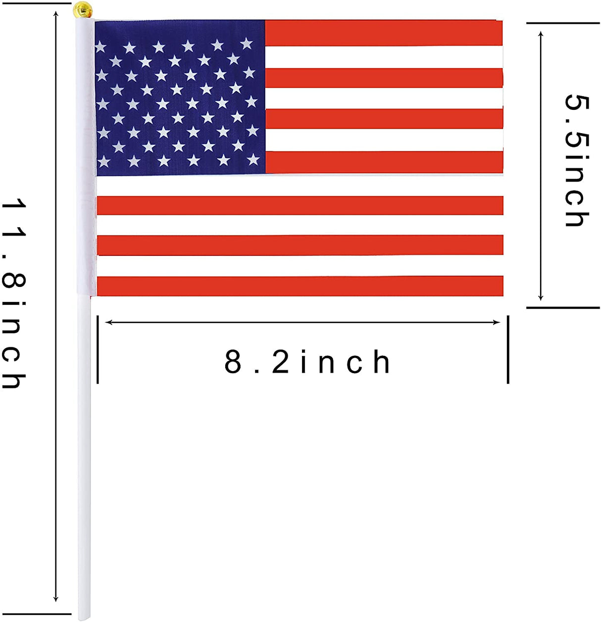 Donald Trump 2024 Flag,Take America Back Flag,Save America Again Flag,Small Mini Hand Held Stick US USA Trump President Flags Banner,Parades,Election Day Celebration Event(30 PACK)