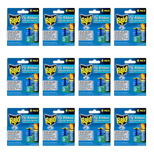 Raid FR3-RAID 4 Count Fly Catcher Ribbon (12-Pack)