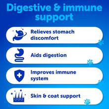 Load image into Gallery viewer, Probiotics for Dogs - Support Gut Health, Itchy Skin, Allergies, Immunity, Yeast Balance - Dog Probiotics and Digestive Enzymes with Prebiotics - Reduce Diarrhea, Gas - 120 Probiotic Chews for Dogs