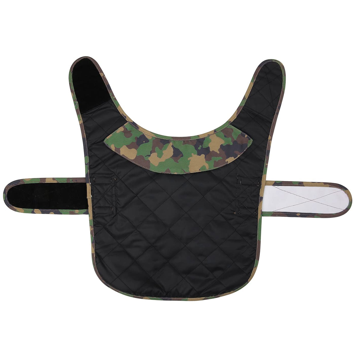 HDE Canvas Dog Vest Waterproof Jacket Cold Weather Coats for S-XL Dogs Duck Camo - S