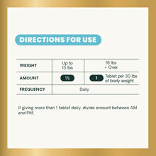 Load image into Gallery viewer, VetriScience Bladder Health Chewable Tablets, Bladder Strength Urinary Tract Supplement for Dogs, Reduce Urine Leakage and Overactive Bladder, With Soy Protein and Saw Palmetto, Smoke, 90 Count