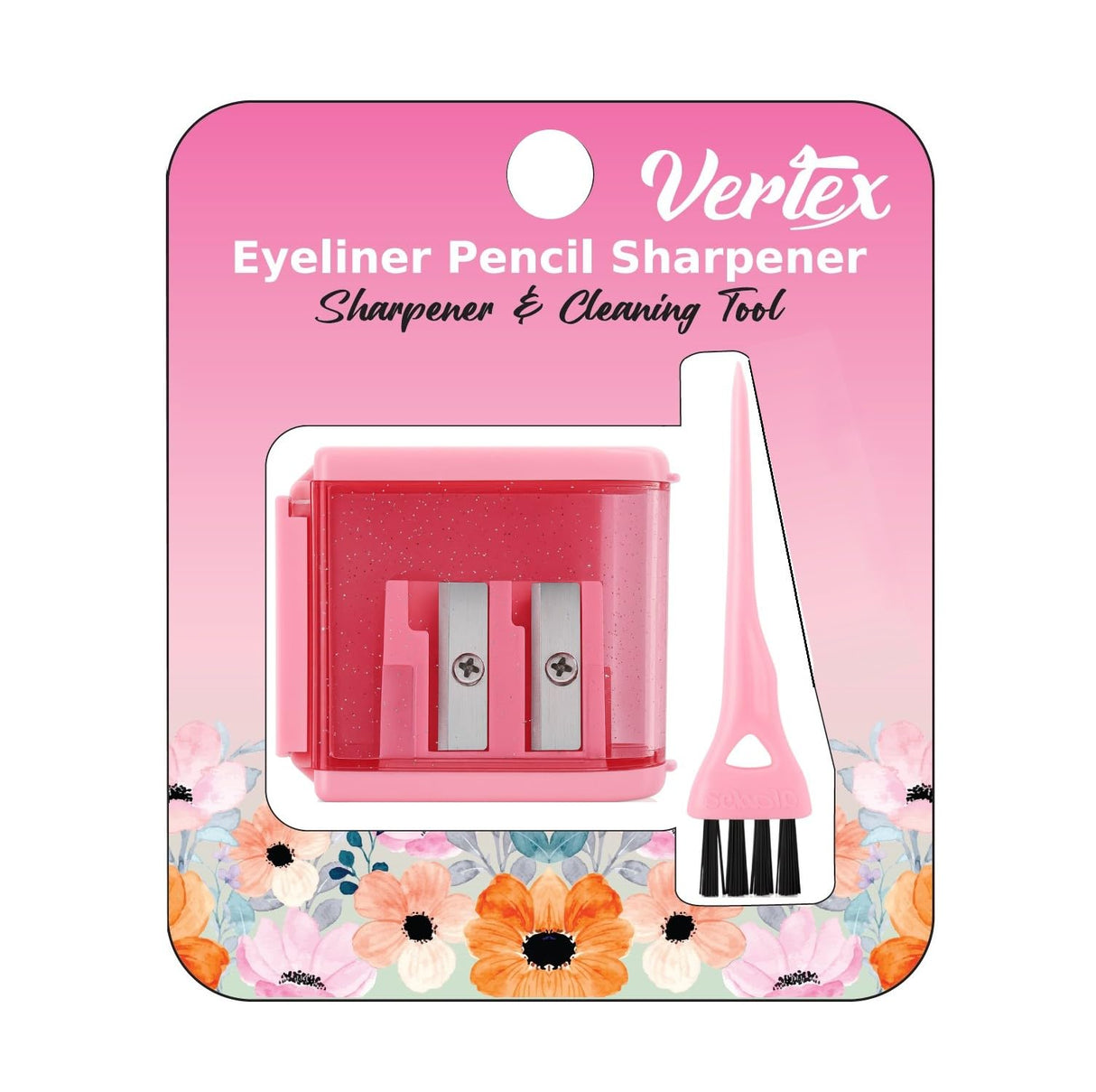 Eyeliner Pencil Sharpener for Eyes and Lip Liner Makeup Large Brow Pencils Small Angled Wing Tip Real Beginners Techniques Eye Shadow Lines Gel Eyebrow Pomade Black Liquid Waterproof Stencil