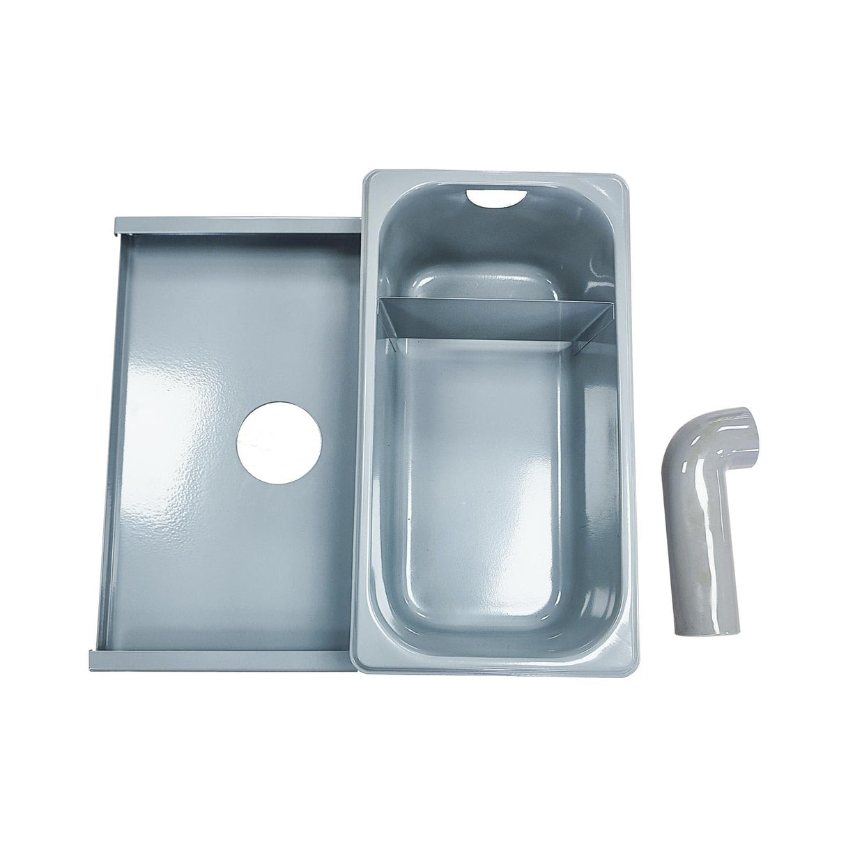 Grease Box for Restaurant Canopy Hood Exhaust Fan| Stainless Steel Hood Accessories for Restaurants | 3.74” Deep Drip Pan