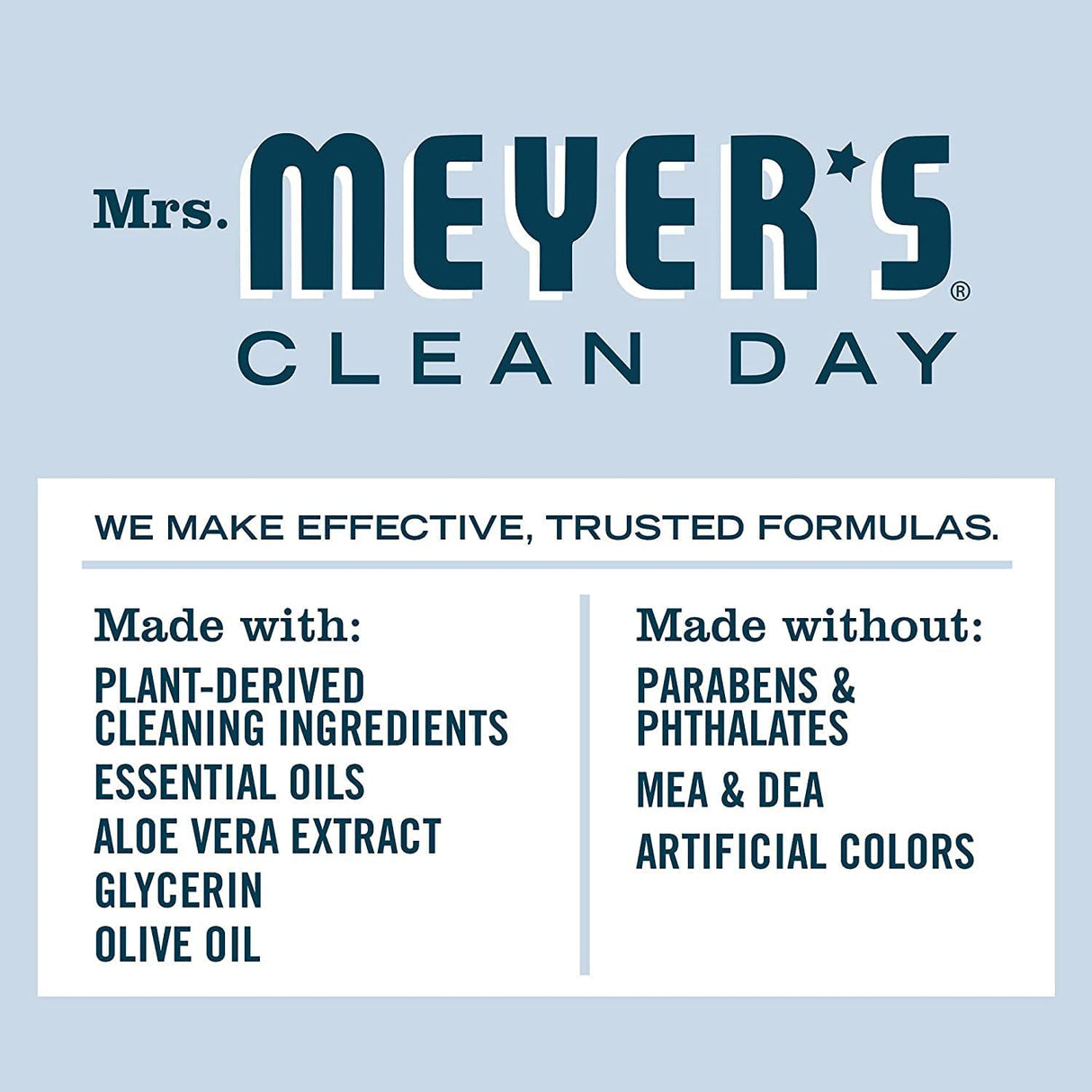 MRS. MEYER'S CLEAN DAY Liquid Hand Soap, Snow Drop (12.5 Fl Oz (Pack of 2))