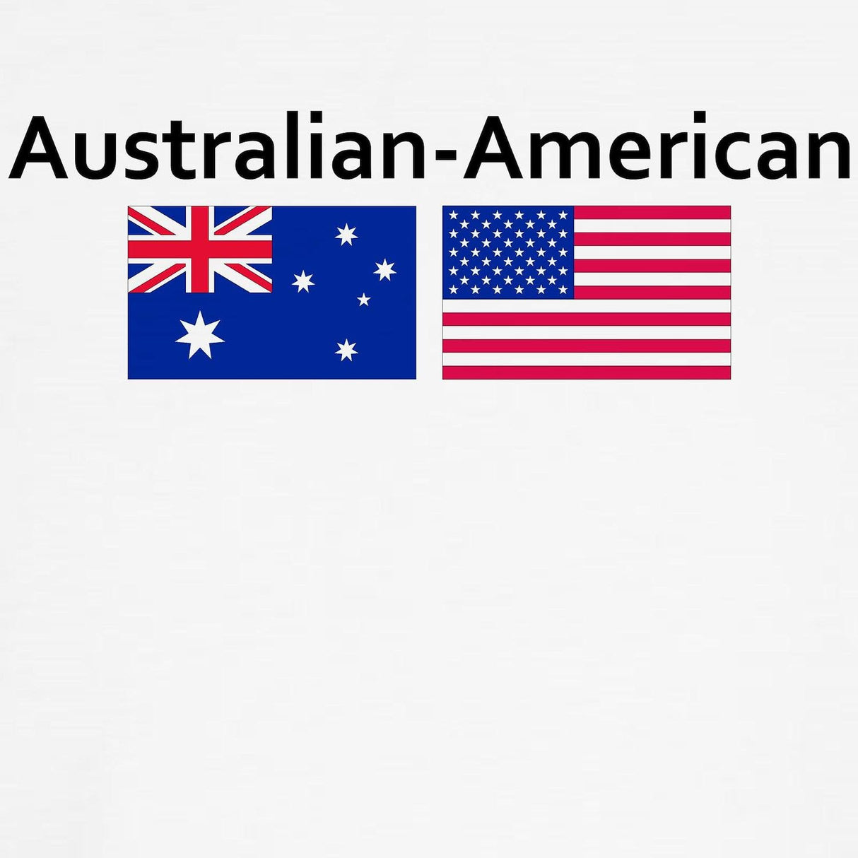 CafePress Australian American Dog T Shirt Dog T-Shirt, Pet Clothing, Funny Dog Costume
