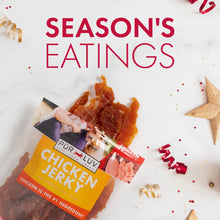 Load image into Gallery viewer, Pur Luv Chicken Jerky Dog Treats, Made with 100% Real Chicken Breast, 32 Ounces, Healthy, Easily Digestible, Long-Lasting, High Protein, Satisfies Dog's Urge to Chew