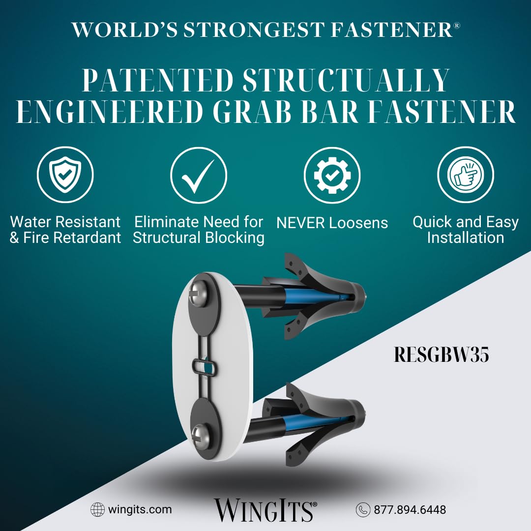 WingIts RC-RESGBW35-2 Grab Bar Anchor