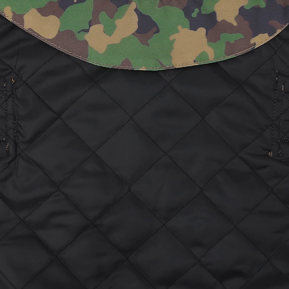 HDE Canvas Dog Vest Waterproof Jacket Cold Weather Coats for S-XL Dogs Duck Camo - S