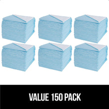 Load image into Gallery viewer, Gorilla Guard Disposable Puppy Pads, 100 Count 22x22 in, 5 Layer Pee Pads for Dogs, Absorbent Diaper Changing Pad, Dog Potty Training Supplies, Quick Dry Pet Housebreaking Essentials for Puppies