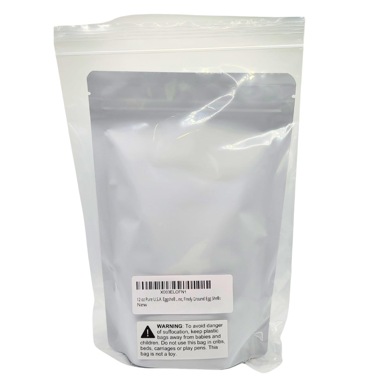 12 oz Pure U.S.A. Eggshell Powder for Dogs/Cats, Finely Ground, Calcium Supplement