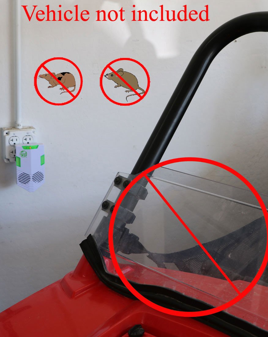 CLEANRTH CR008 Advanced Ultrasonic Rodent Repelling System | Superior Rodent Repeller
