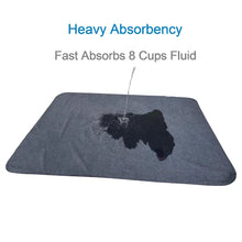 Load image into Gallery viewer, Peepeego Non-Slip Dog Pads Extra Large 72" x 72", Washable Puppy Pads with Fast Absorbent, Reusable, Waterproof for Training, Whelping, Housebreaking, Incontinence, for Playpen