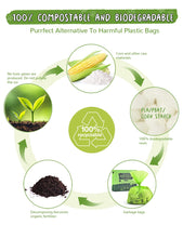 Load image into Gallery viewer, Cat Litter Bags for Poop Biodegradable Cat Waste Disposal Bag Leakproof Durable and Unscented Large to Fit Any Scoop Strengthen Dog Poop Bag- 100 Count