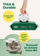 Load image into Gallery viewer, Earth Rated Pet Wipes for Dogs and Cats, Hypoallergenic, Cleaning and Hydrating, for Grooming Paws, Body and Butt, Unscented, 400 Count