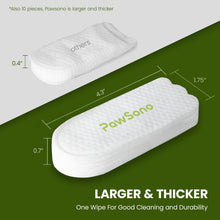 Load image into Gallery viewer, Ear Finger Wipes for Dogs & Cats, Thicker Dog Ear Cleaner Wipes, Natural Relief Cat Ear Cleaner Dog, Pet Health Supplies for Dog Small Animal Cat, Aloe Scent Deodorizing - 50 Count