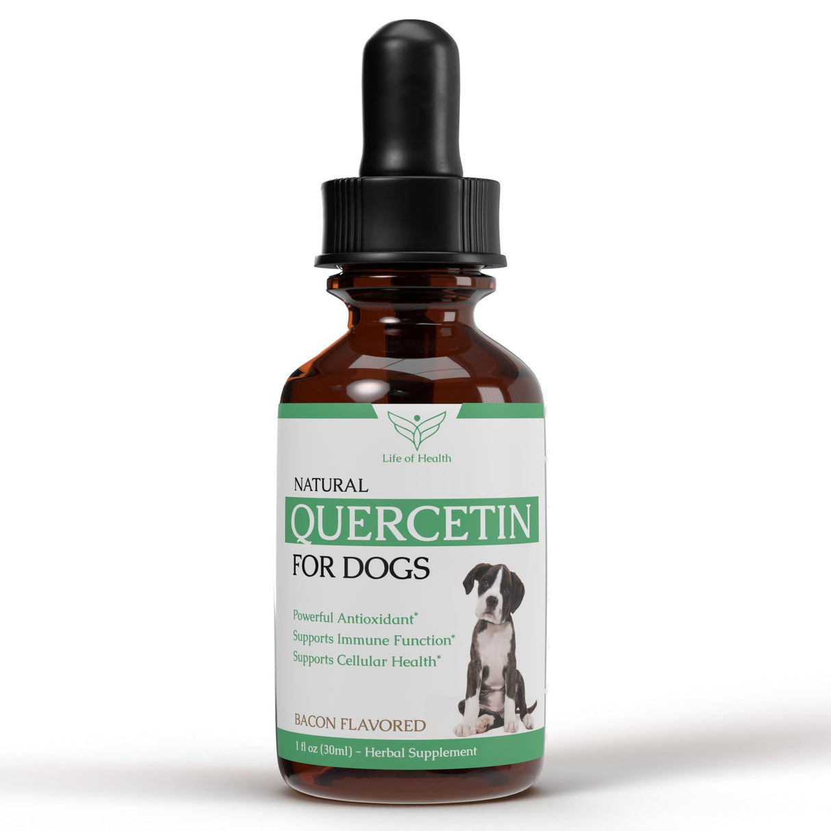 Quercetin for Dogs - Quercetin for Dogs Allergies - Supports Immune, Respiratory, Skin Health & More - Dog Allergy Support - Dog Allergy Relief - 1 fl oz