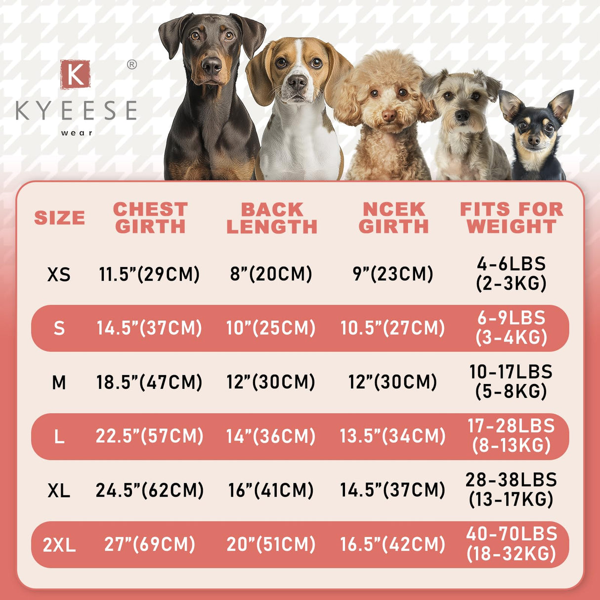 KYEESE Dog Sweater Cable Knit Thick Dog Knitwear Turtleneck Warm with Sleeves Fuzzy Dogs Clothes Gradient Color, Blue, Large