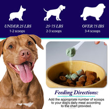 Load image into Gallery viewer, Dog Teeth Cleaning Powder - Dog Dental Powder - Plaque Off Pet Tooth Cleaning lab co - Targets Tartar & Reduces Plaque & Bad Breath - Teeth Cleaning Made Easy for Small, Medium, Large Dogs