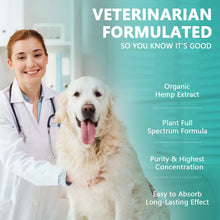 Load image into Gallery viewer, Max Potency Hemp Oil for Dogs & Cats - Help Anxiety Stress Pain Inflammation Arthritis Aggressive Relax Sleep Allergies Seizures Relief - Treats Chews Joint & Hip - Organic Pet Calming Drops - Non-GMO