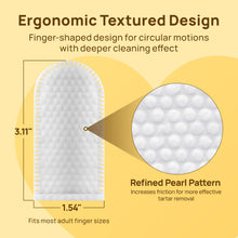 Load image into Gallery viewer, HICC Pet Teeth Cleaning Wipes for Dogs & Cats, Vet-Recommended Remove Bad Breath, Plaque, Tartar Buildup Dog Finger Toothbrush Wipes, Dog Tooth Brushing Kit, Pet Toothpaste & Toothbrush Alternatives