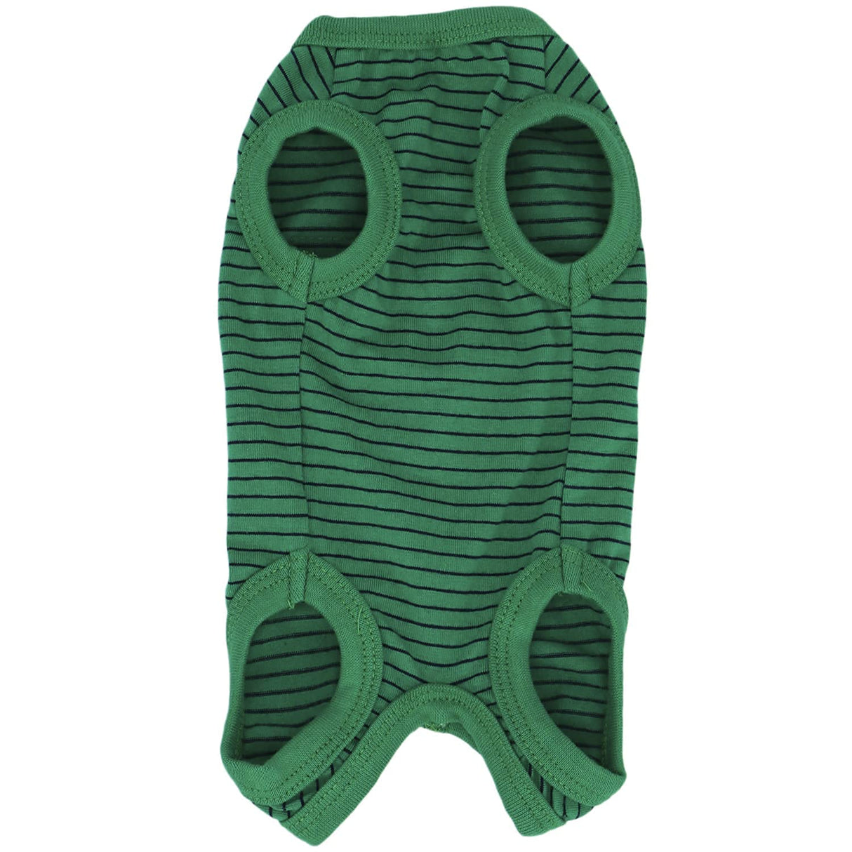 LOPHIPETS Girl Dog Shirts Pajamas - Fits 4.5-6.5 lbs - Adult Chis, Poms, Maltese - Green Strips/M