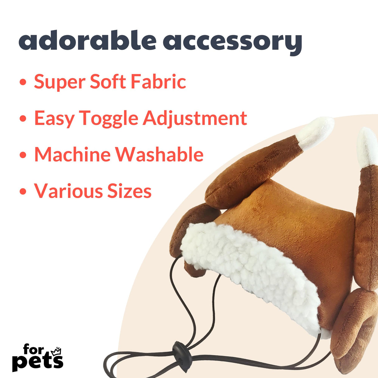 Huxley & Kent Pet Hat | Turkey Tester (Medium) | Fun Thanksgiving Holiday Hat for Dogs/Cats | Cute, Comfortable and Fun | SnugFit Strings for Best Fit