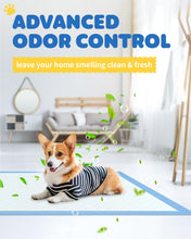 Load image into Gallery viewer, Powools 100-Pack X-Large Puppy Pads - 34'' x 28'' Pee Pads for Dogs Potty Training with Leak-Proof Quick-Dry Design, 6-Layer Wee Wee Pads for Dogs, Blue